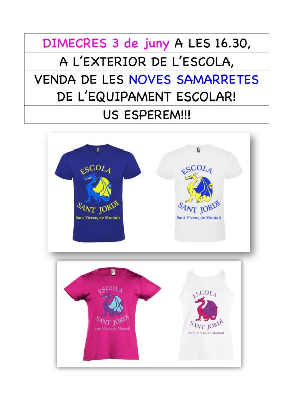 VENDA SAMARRETES JUNY